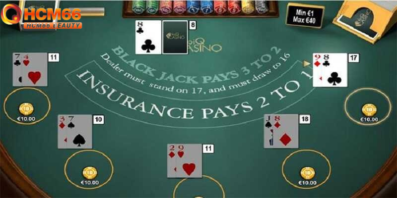 Luật chơi cơ bản dễ hiểu trong cách chơi Blackjack tại HCM66